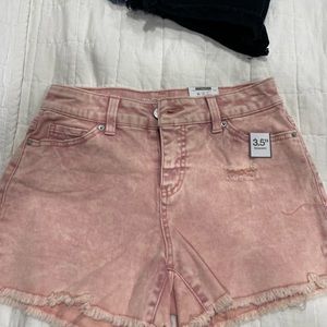 High rise shorts